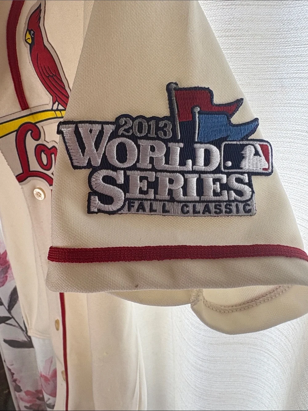Majestic St. Louis Cardinals WACHA 2013 World Series Jersey kids Large